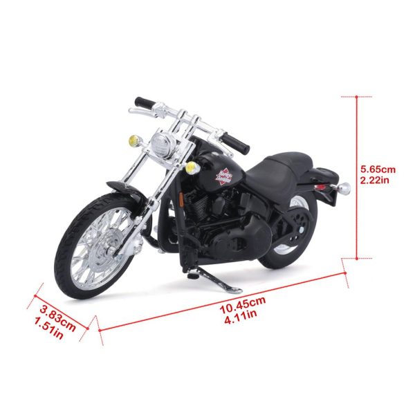 HARLEY-DAVIDSON 2002 FXSTB NIGHT TRAIN Escala -1:18 - Image 2
