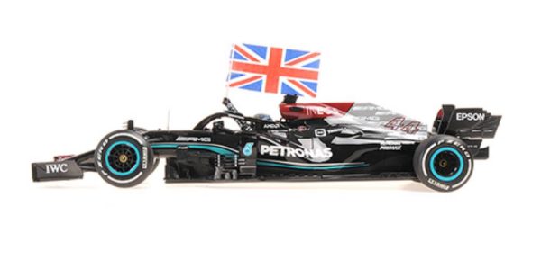 Mercedes Benz AMG PETRONAS TEAM W12 E PERFORMANCE #44 LEWIS HAMILTON WINNER BRITISH GP 2021 Escala - 1:18 - Image 3