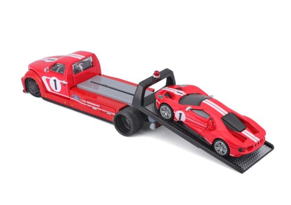 Ford GT HERITAGE EDITION #16 2022 - MAISTO FLATBED Escala 1:64 - Image 2