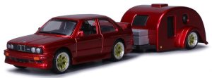 BMW M3 E30 1988 + CARAVAN - Escala 1:64