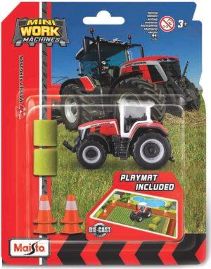 Massey Ferguson MINI WORK MACHINES MINI FARM PLAYSET - Escala 3"