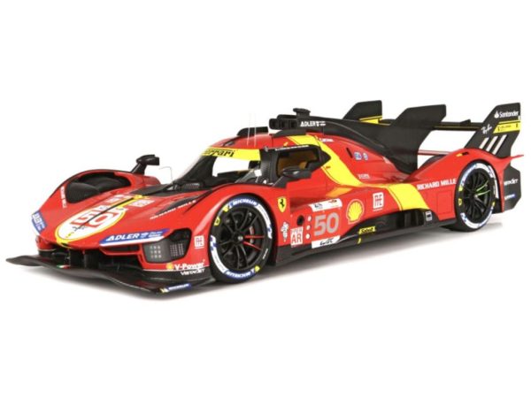Ferrari 499P #50 FUOCO/MOLINA/NIELSEN 5th 24H LE MANS 2023 Escala -1:18