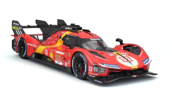 Ferrari 499P #51 CALADO/GIOVINAZZI/PIER GUIDI WINNER 24H LE MANS 2023 Escala -1:18 - Image 3