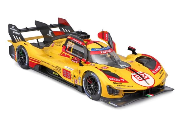 Ferrari 499P #83 KUBICA/YIFEI/SCARCMAN 24H LE MANS 2024 Escala - 1:18 - Image 3