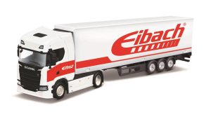 Scania S730 HIGHLINE CAB + CONTAINER TRAILER “EIBACH" - Escala 1:43