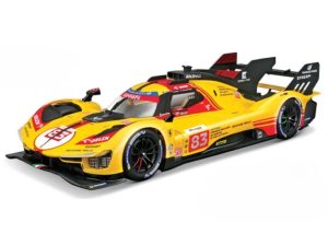 Ferrari 499P #83 KUBICA/YIFEI/SCARCMAN LMS HYPERCAR 24H LE MANS 2024 (Acrylic Case+Stand) Escala - 1:18