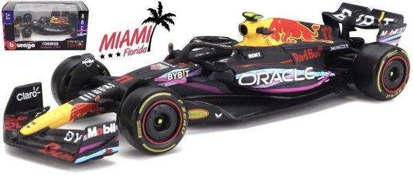 Red Bull RACING RB19 #11 SERGIO PEREZ - 2nd MIAMI GP 2023 Escala 1:43