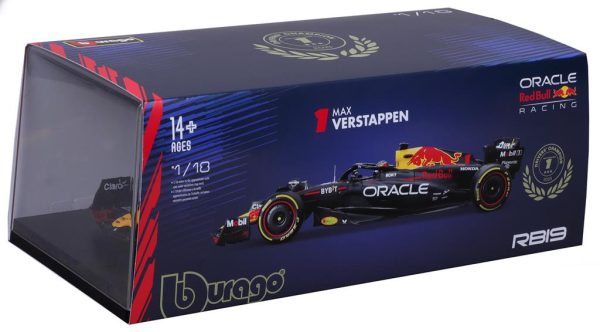 Red Bull RB19 #1 MAX VERSTAPPEN 2023   „WITH DISPLAY CASE“     Limited Edition -Escala  1:18 - Image 2