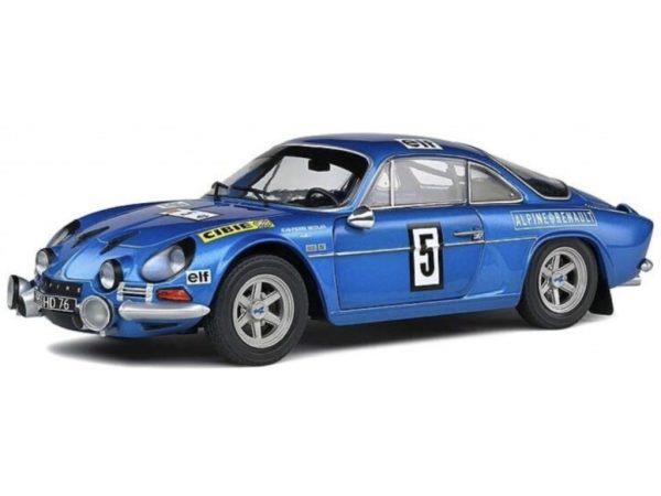 Renault ALPINE A110 1600S #5 NICOLAS/TODT OLYMPIA RALLY 1972 - Escala 1:18