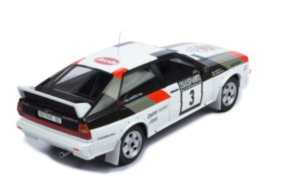 Audi QUATTRO #3 MIKKOLA/HERTZ 1000 LAKES RALLY 1982 Escala - 1:18 - Image 5