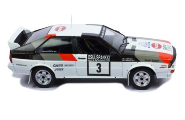 Audi QUATTRO #3 MIKKOLA/HERTZ 1000 LAKES RALLY 1982 Escala - 1:18 - Image 6