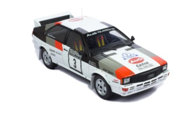 Audi QUATTRO #3 MIKKOLA/HERTZ 1000 LAKES RALLY 1982 Escala - 1:18 - Image 7