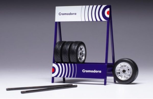 ZUBEHOR RADERSET - CROMODORA - SET OF 4 WHEELS Escala - 1:18