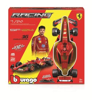 Ferrari SF24 #16 CHARLES LECLERC 2024 - KIT - CB+STAND Escala - 1:24