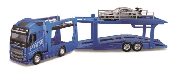 Volvo FH16 GLOBETROTTER 750 XXL + PORSCHE 911 GT2 RS - Escala 1:43