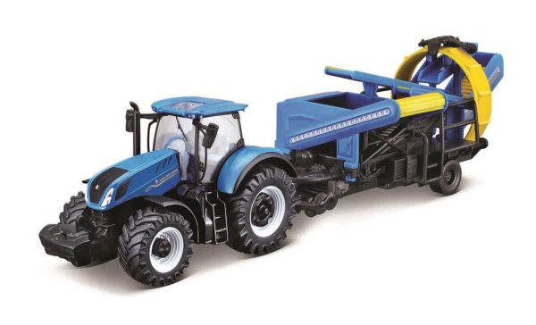 NEW HOLLAND T7.315 + CULTIVATOR - Escala 10 cm