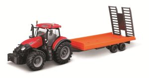 Case IH OPTUM CVX 300 + TRAILER Escala - 10 CM