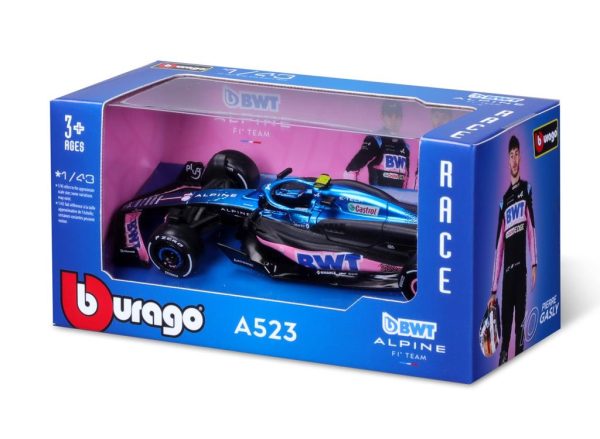 BWT Racing Renault ALPINE A523 #31 ESTEBAN OCON 2023 - Escala 1:43 - Image 2