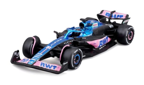 BWT Racing Renault ALPINE A523 #31 ESTEBAN OCON 2023 With Helmet - Escala 1:43