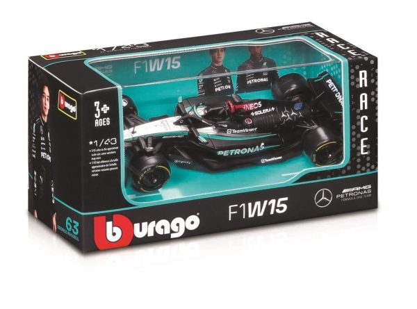 Mercedes Benz AMG W15 #63 GEORGE RUSSELL 2024 Escala - 1:43 - Image 2
