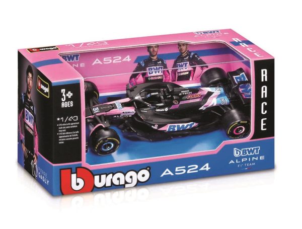 BWT Racing ALPINE A524 #10 PIERRE GASLY 2024 Escala - 1:43 - Image 2