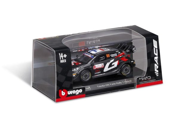 Toyota YARIS RALLY1 HYBRID #69 GAZOO RACING 2024 Escala -1:43 - Image 4
