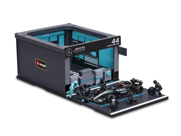 MERCEDES-AMG PETRONAS FORMULA ONE TEAM F1 W14 E PERFORMANCE #44 LEWIS HAMILTON  2023 - PIT PASS SET Escala -1:43