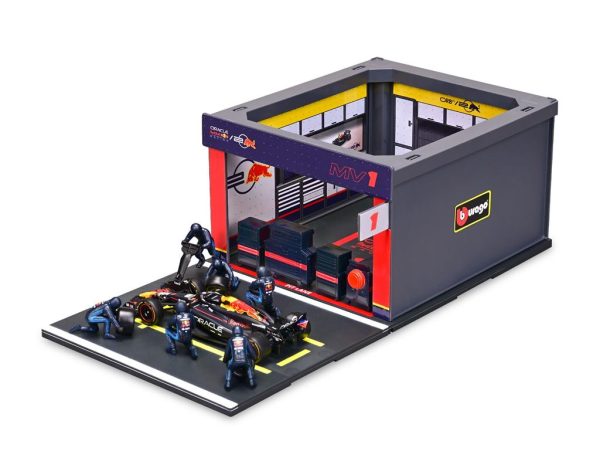 Red Bull RB20 #1 MAX VERSTAPPEN 2023 - PIT PASS SET Escala -1:43