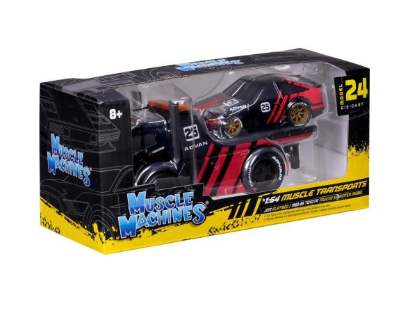 JDM FLADBED + Toyota TRUENO SPRINTER (AE86) #25 1983 Escala - 1:64 - Image 3