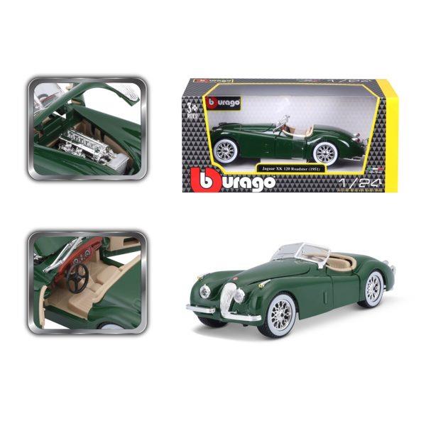 JAGUAR XK 120 CABRIO 1948 - Escala 1:24 - Image 2