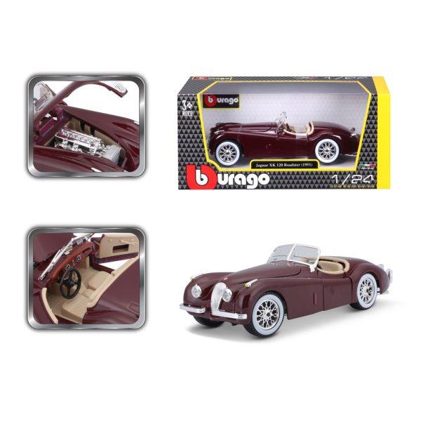 JAGUAR XK 120 CABRIO 1948 - Escala 1:24 - Image 2