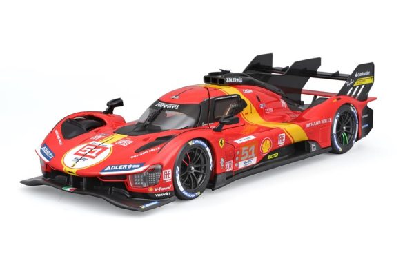 Ferrari 499P #51 CALADO/GIOVINAZZI/PIER GUIDI WINNER 24H LE MANS 2023 - 1:24