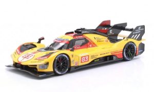 Ferrari 499P #83 KUBICA/YIFEI/SCARCMAN 24H LE MANS 2024 Escala - 1:24