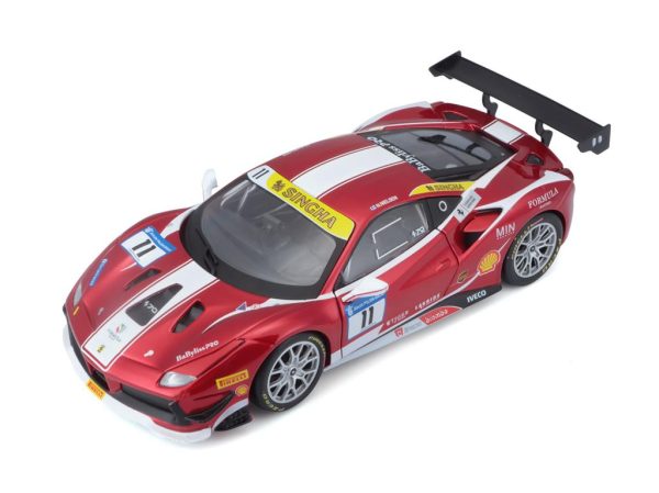 Ferrari 488 CHALLENGE #11 FORMULA RACING 2017 - KIT Escala - 1:24 - Image 6