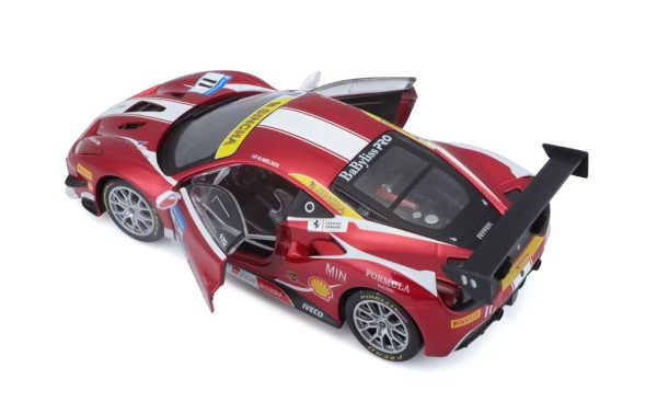 Ferrari 488 CHALLENGE #11 FORMULA RACING 2017 - KIT Escala - 1:24 - Image 4