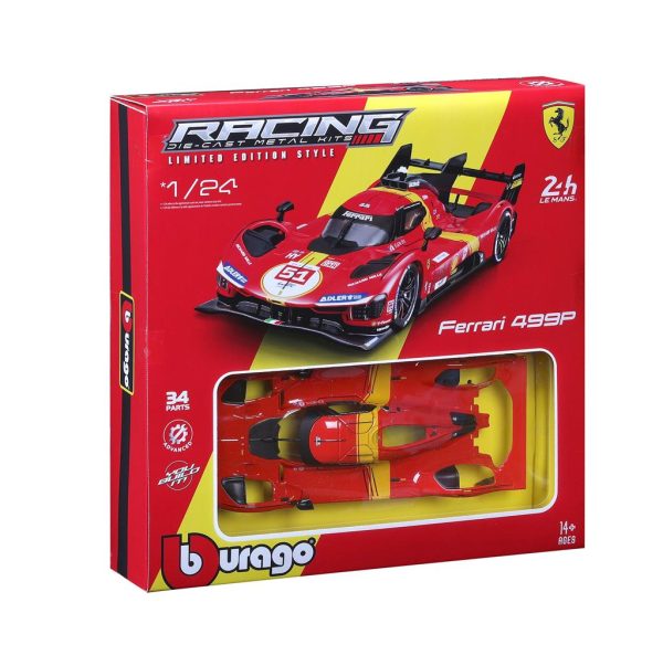 Ferrari 499P #51 CALADO/GIOVINAZZI/PIER GUIDI WINNER 24H LE MANS 2023 - KIT Escala -1:24 - Image 7