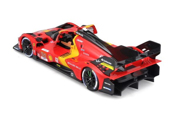 Ferrari 499P #51 CALADO/GIOVINAZZI/PIER GUIDI WINNER 24H LE MANS 2023 - KIT Escala -1:24 - Image 6