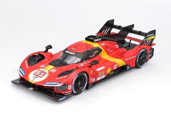 Ferrari 499P #51 CALADO/GIOVINAZZI/PIER GUIDI WINNER 24H LE MANS 2023 - KIT Escala -1:24 - Image 5