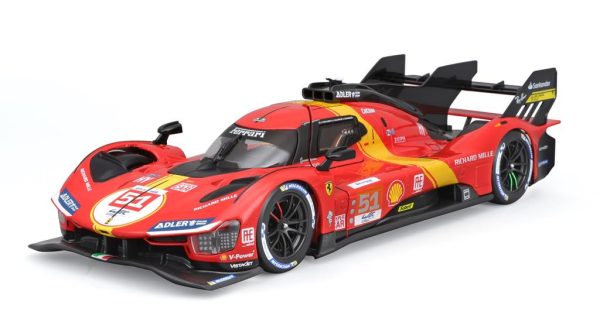 Ferrari 499P #51 CALADO/GIOVINAZZI/PIER GUIDI WINNER 24H LE MANS 2023 - KIT Escala -1:24 - Image 4