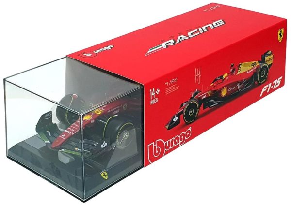 Ferrari F1-75 #55 CARLOS SAINZ 2022 - Monza Livery 75th ANNIVERSARY SPECIAL VERSION Escala 1:24 - Image 2