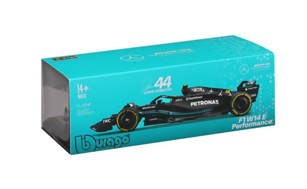 MERCEDES-AMG PETRONAS F1 W14 E PERFORMANCE #44 LEWIS HAMILTON 2023 Escala 1:24 - Image 2