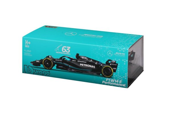 MERCEDES-AMG PETRONAS F1 W14 E PERFORMANCE #63 GEORGE RUSSELL 2023 Escala 1:24 - Image 2