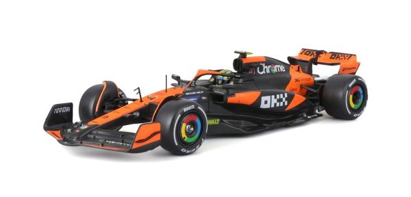 Mclaren MCL38 #4 LANDO NORRIS 2024 Escala - 1:24