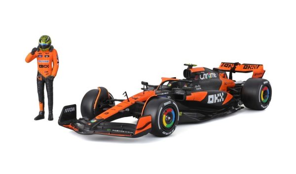 Mclaren MCL38 #4 LANDO NORRIS 2024 With figure Escala - 1:24