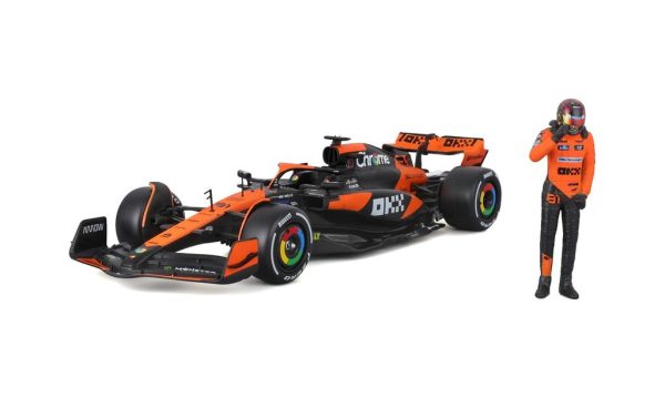 Mclaren MCL38 #81 OSCAR PIASTRI 2024 With figure Escala - 1:24