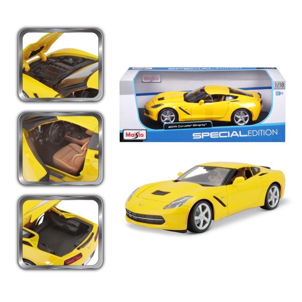 CHEVROLET CORVETTE STINGRAY 2014 - Escala 1:18 - Image 4