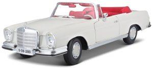 MERCEDES BENZ 280SE CABRIOLET 1967 - Escala 1:18
