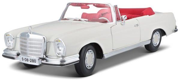 MERCEDES BENZ 280SE CABRIOLET 1967 - Escala 1:18