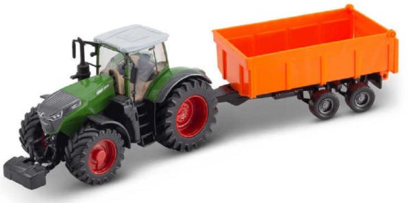Fendt 1000 VARIO TRACTOR + TIPPING TRAILER - Escala 10cm