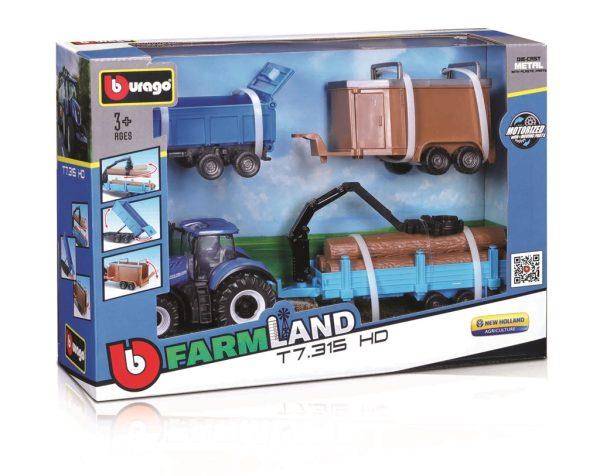 New Holland T7.315 motorized with Tipping Trailer